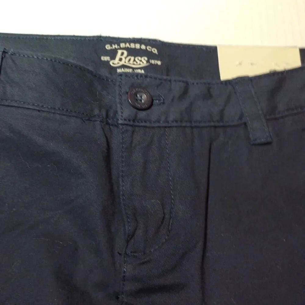Bass Women's NEW w/Tags Blue Larson Chino Tapered Leg Pants - Size 2 - Picture 3 of 5